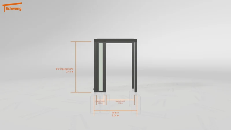 #DE Schweng Terrassenüberdachung S350 (ID 9wv32v)