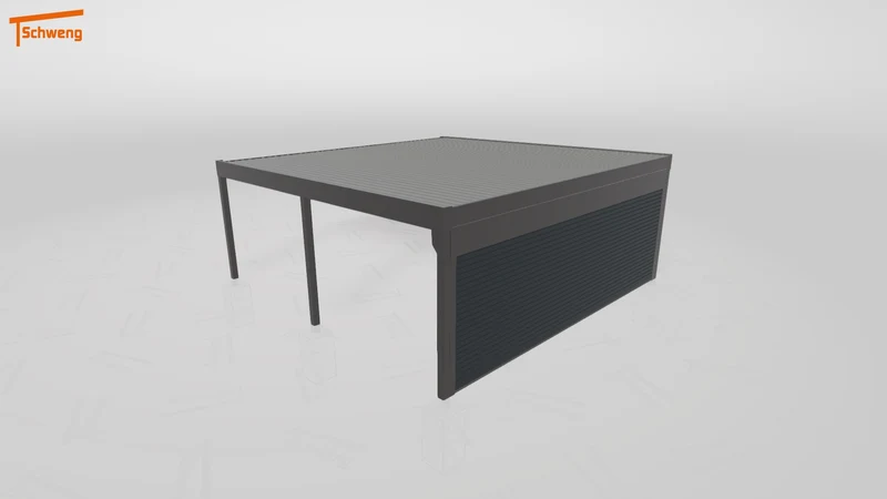 #DE Schweng Flachdachcarport C600+ (ID g75dqn) #MTG