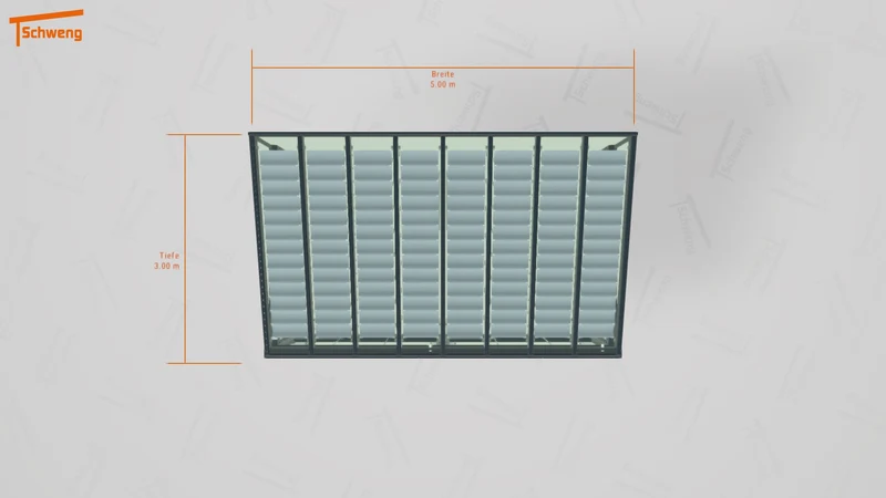#DE Schweng Terrassenüberdachung S400 (ID pbpvrk)