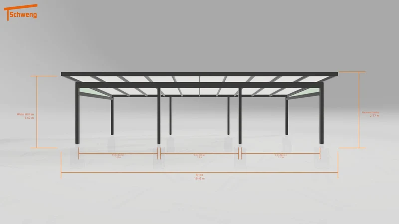 #DE Schweng Pultdachcarport S400 (ID dvndxq)