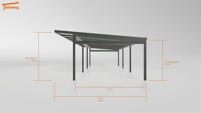 #DE Schweng Pultdachcarport S400 (ID dvndxq)