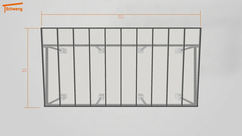 #DE Schweng Pultdachcarport S400 (ID dvndxq)