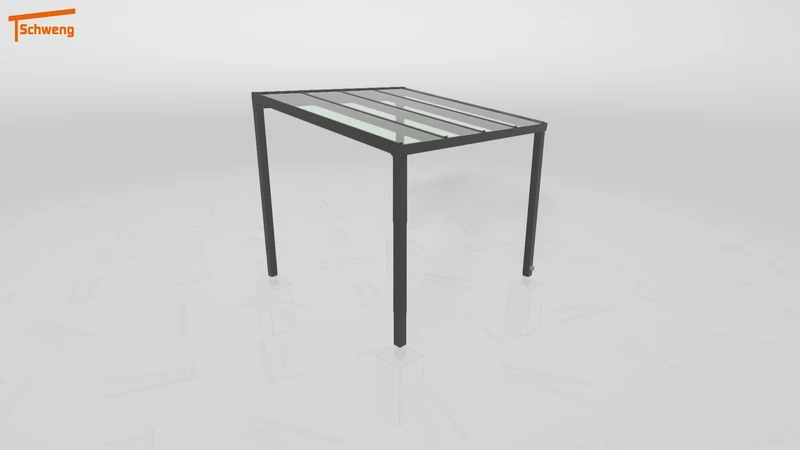 #DE Schweng Pultdachcarport S350 (ID ygj37g)