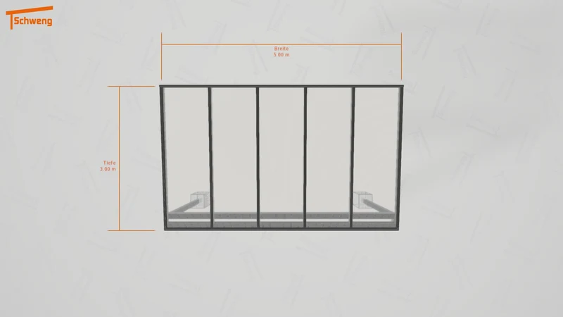 #DE Schweng Terrassenüberdachung S350 (ID bkprbg)