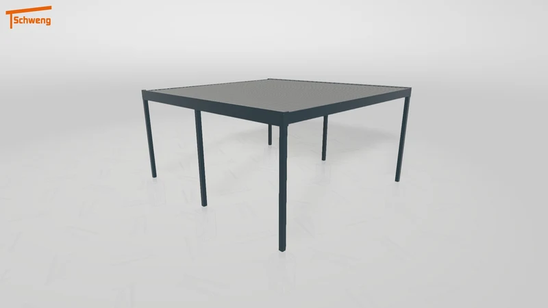 #DE Schweng Flachdachcarport C600+ (ID zbw9d4)
