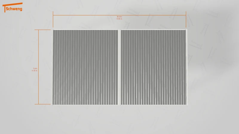 #AT Schweng Flachdachcarport C600 (ID 85pzvj) #MTG