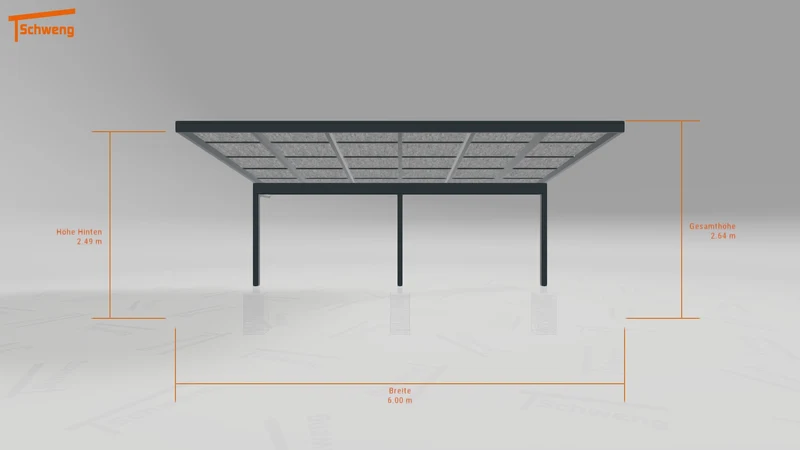 #DE Schweng Pultdachcarport S400 (ID 77b3dx) #MTG