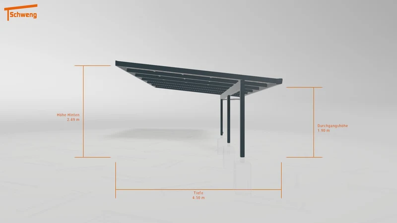 #DE Schweng Pultdachcarport S400 (ID 77b3dx) #MTG