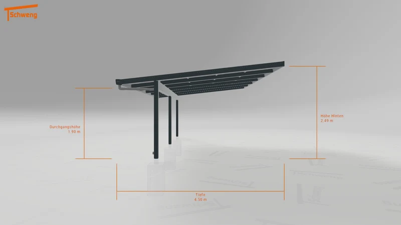 #DE Schweng Pultdachcarport S400 (ID 77b3dx) #MTG