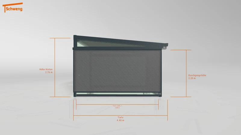 #DE Schweng Terrassenüberdachung S400 (ID v47gv7)