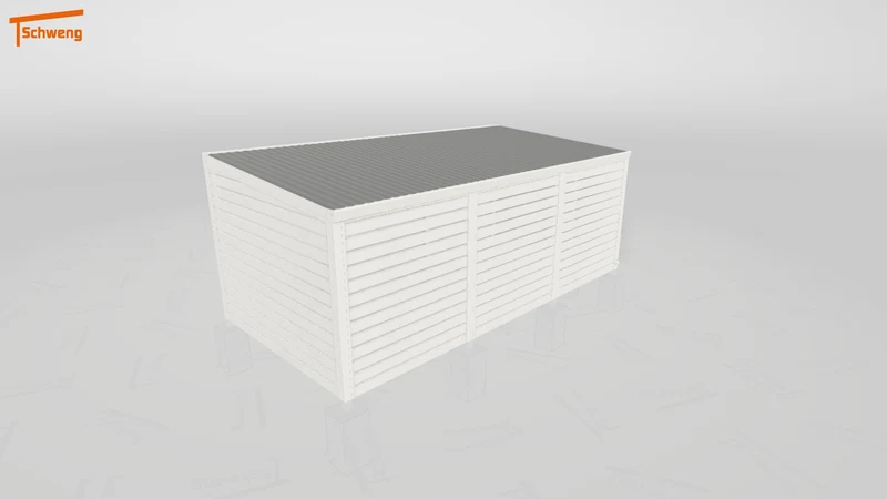 #DE Schweng Pultdachcarport S400 (ID pbp52b) #MTG