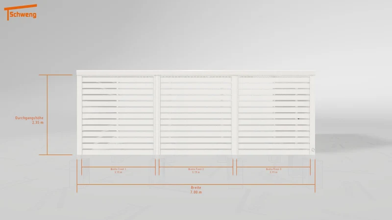 #DE Schweng Pultdachcarport S400 (ID pbp52b) #MTG
