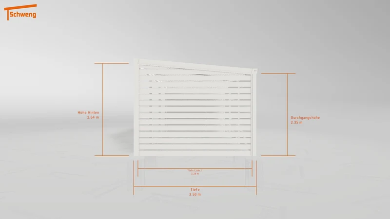 #DE Schweng Pultdachcarport S400 (ID pbp52b) #MTG