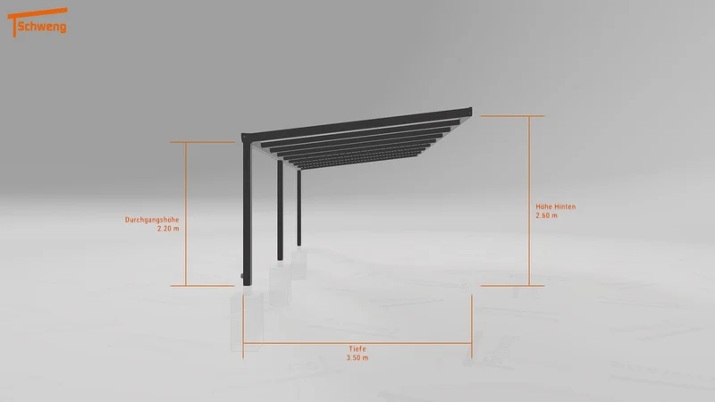 #DE Schweng Terrassenüberdachung S400 (ID pbp5j2)