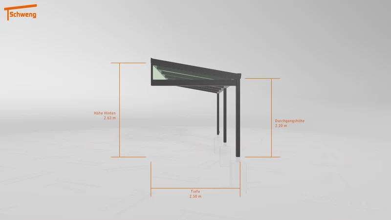 #AT Schweng Pultdachcarport S400 (ID mj2k7j)