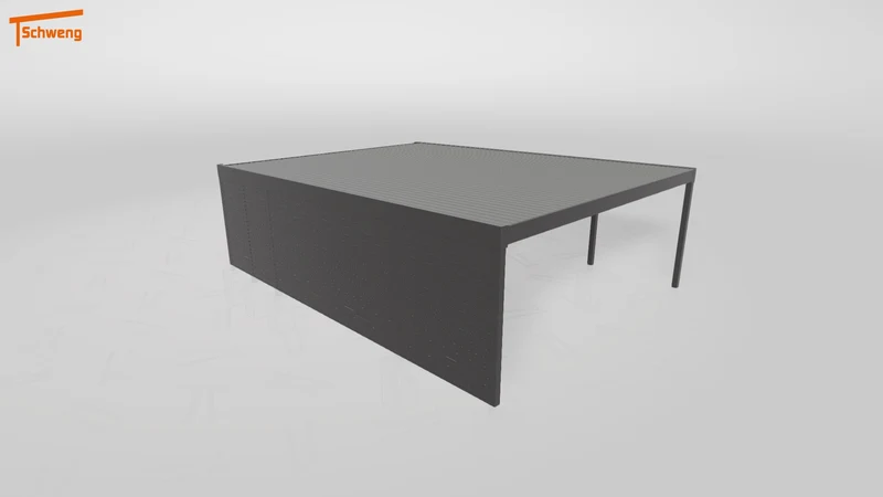 #DE Schweng Flachdachcarport C600+ (ID x784kj) #MTG