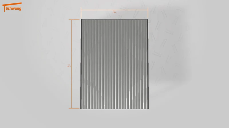 #DE Schweng Flachdachcarport C600+ (ID 77b3gv) #MTG