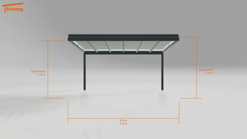#DE Schweng Terrassenüberdachung S400 (ID 5mzrgv)