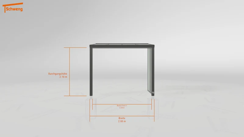 #DE Schweng Terrassenüberdachung S350 (ID pbp9m3)