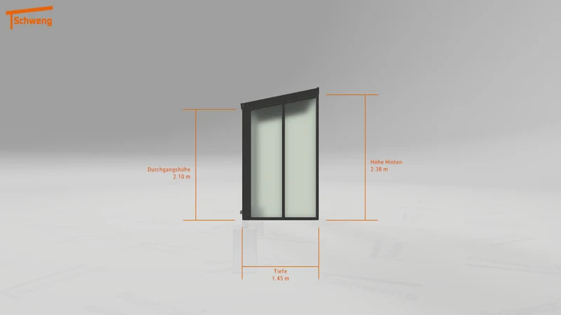 #DE Schweng Terrassenüberdachung S350 (ID pbp9m3)