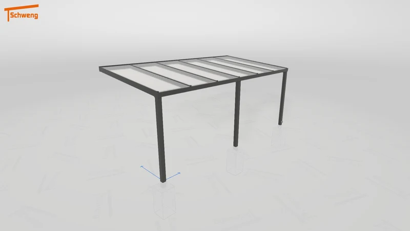 #DE Schweng Terrassenüberdachung S350 (ID v47jmb)