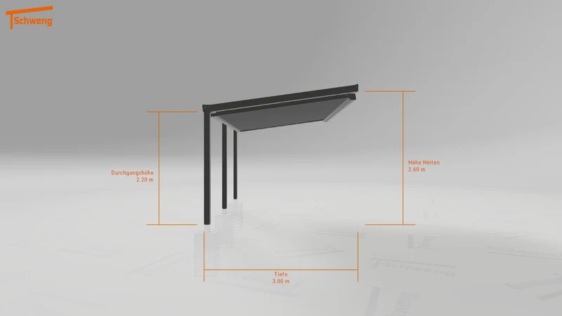 #DE Schweng Terrassenüberdachung S400 (ID 42w3rz)