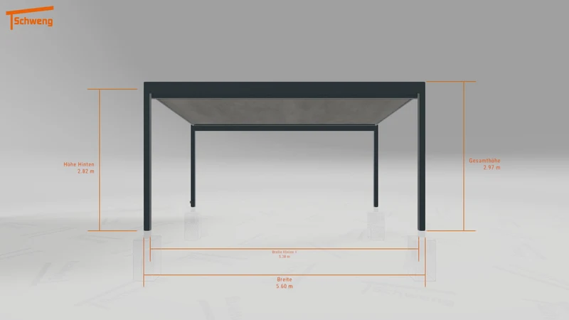 #DE Schweng Terrassenüberdachung S400 (ID dvnd7r)