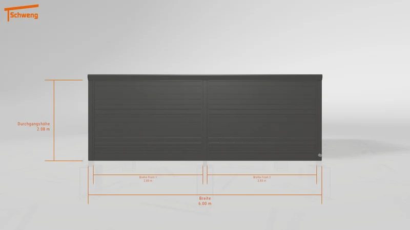 #DE Schweng Pultdachcarport S400 (ID 42w5r2) #MTG