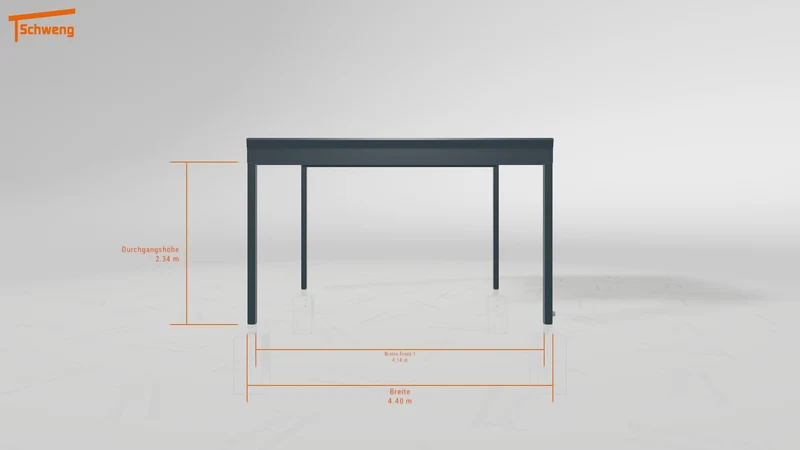 #DE Schweng Terrassenüberdachung S400 (ID n5mv5j)