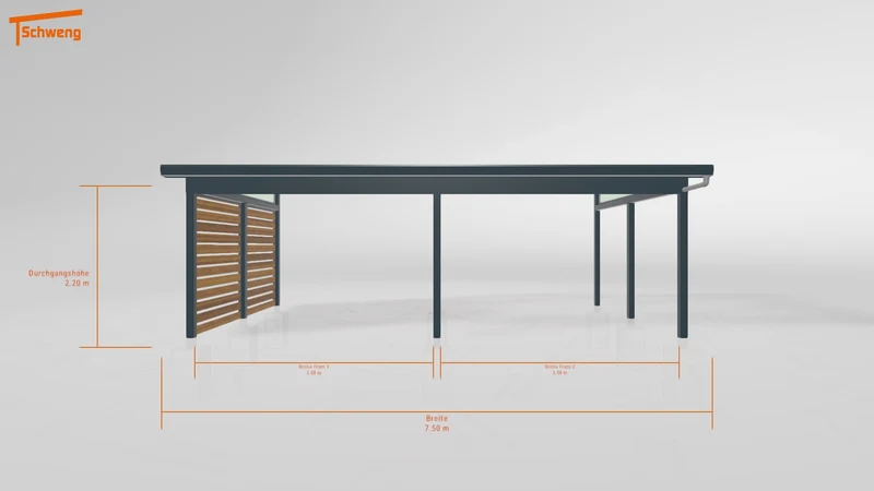 #DE Schweng Pultdachcarport S400 (ID rjnyjp) #MTG
