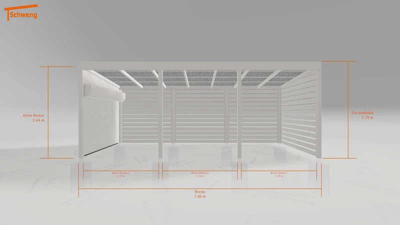 #DE Schweng Pultdachcarport S400 (ID qdv7py) #MTG