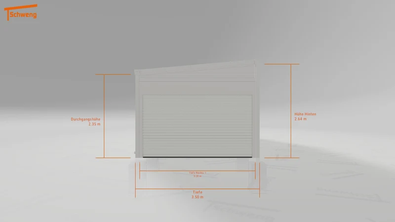 #DE Schweng Pultdachcarport S400 (ID qdv7py) #MTG