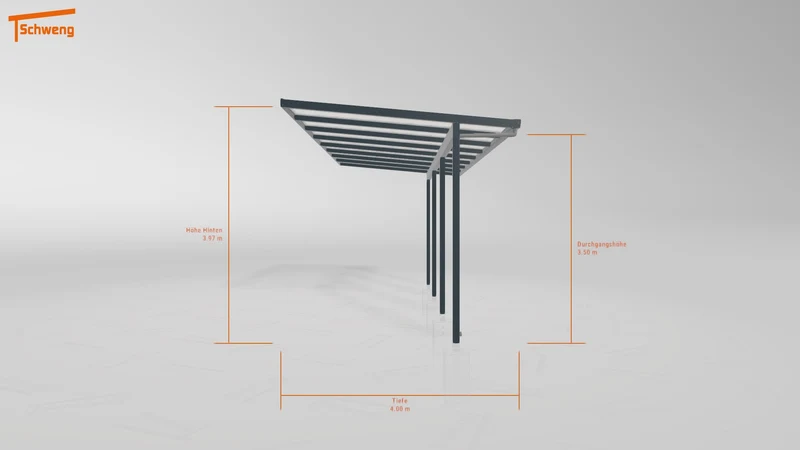 #DE Schweng Pultdachcarport S400 (ID rjn45n)