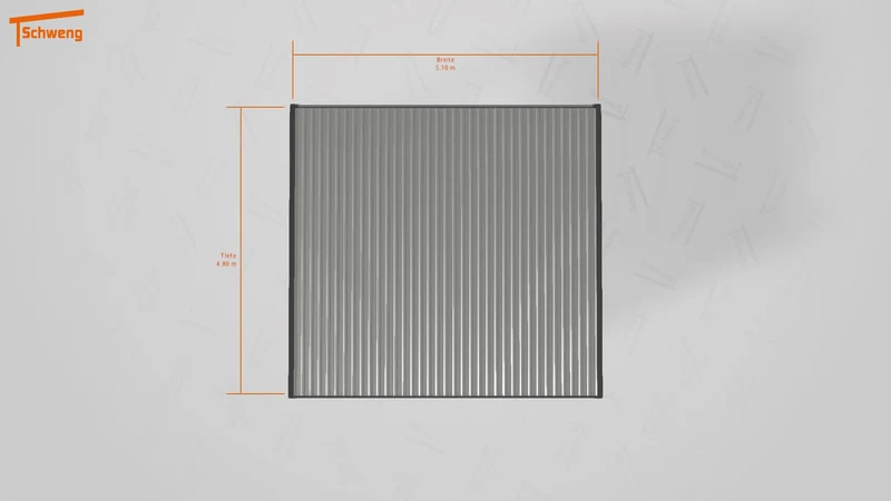 #DE Schweng Flachdachcarport C600+ (ID bkpzqq) #MTG