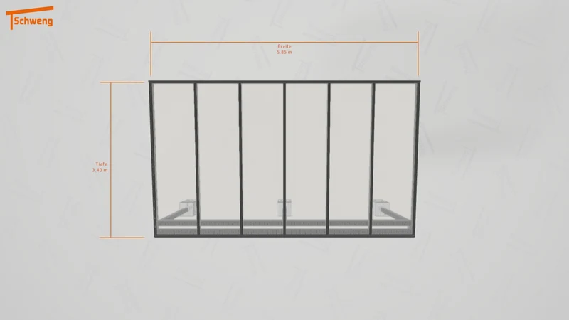 #DE Schweng Pultdachcarport S350 (ID qdvq9z)