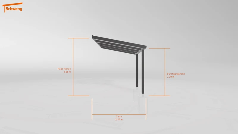 #DE Schweng Terrassenüberdachung S350 (ID n5mwv3)