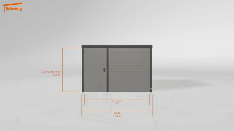 #DE Schweng Pultdachcarport S400 (ID 9wv4dv)