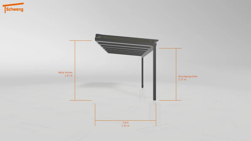 #DE Schweng Terrassenüberdachung S350 (ID 2q84gb)