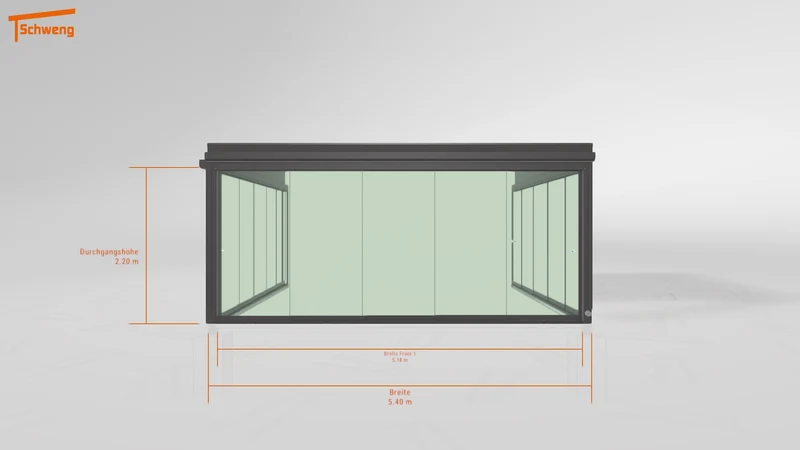 #DE Schweng Terrassenüberdachung S400 (ID v47gdb)