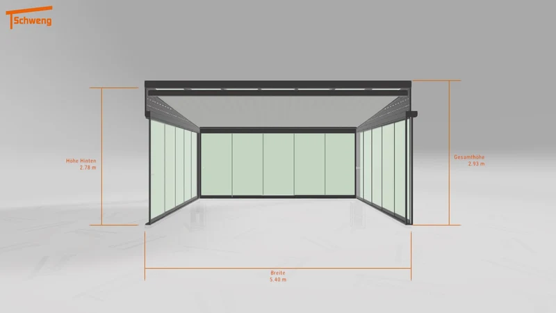 #DE Schweng Terrassenüberdachung S400 (ID v47gdb)