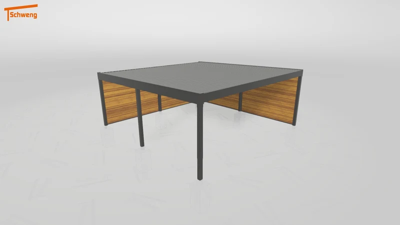 #DE Schweng Flachdachcarport C600+ (ID jj874q) #MTG
