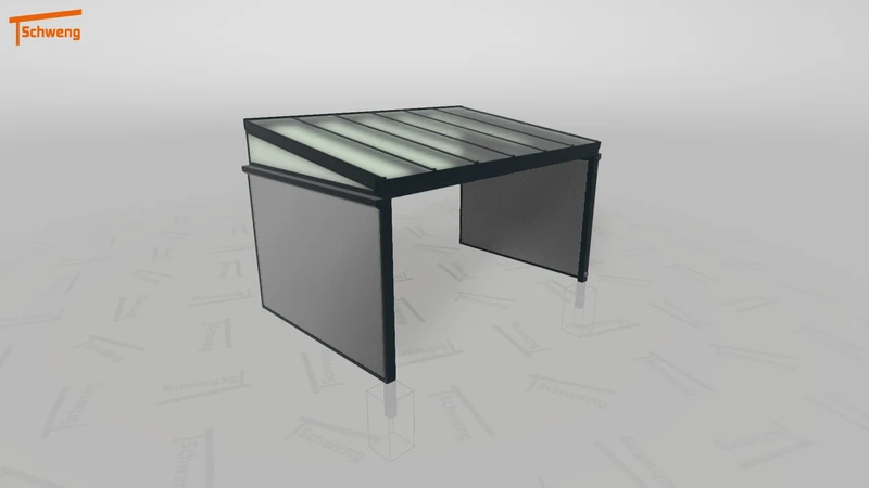 #DE Schweng Terrassenüberdachung S350 (ID mj2vqg)