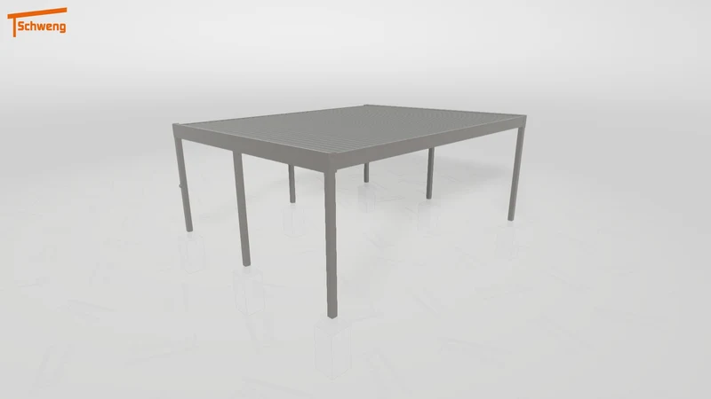 #DE Schweng Flachdachcarport C600 (ID k2jmkd)