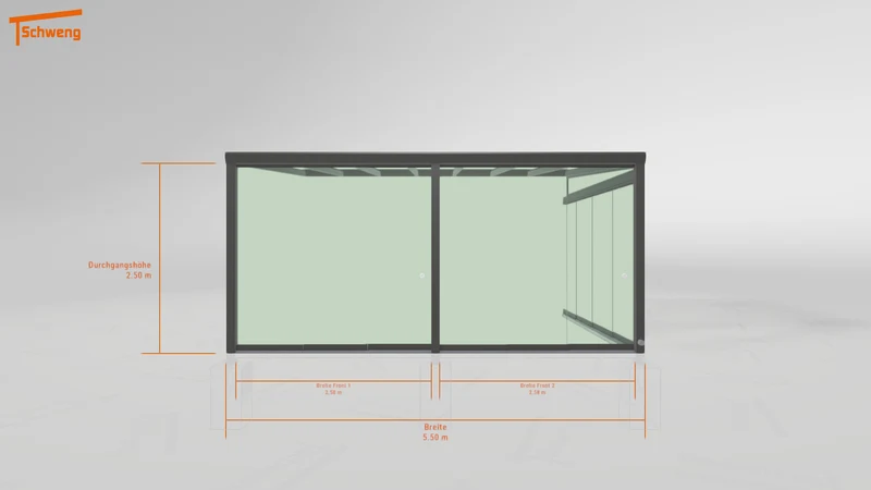 #DE Schweng Terrassenüberdachung S400 (ID n5mg75)