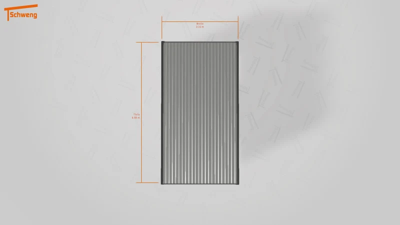#DE Schweng Flachdachcarport C600+ (ID v47v5y) #MTG
