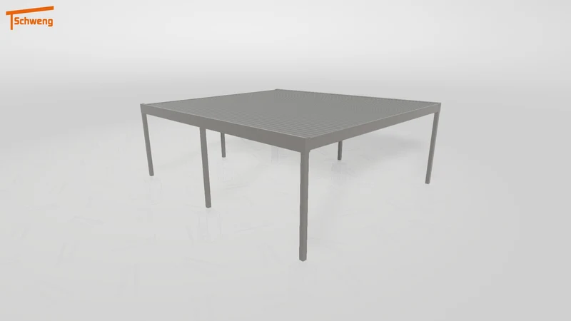 #DE Schweng Flachdachcarport C600 (ID mj2vd9) #MTG