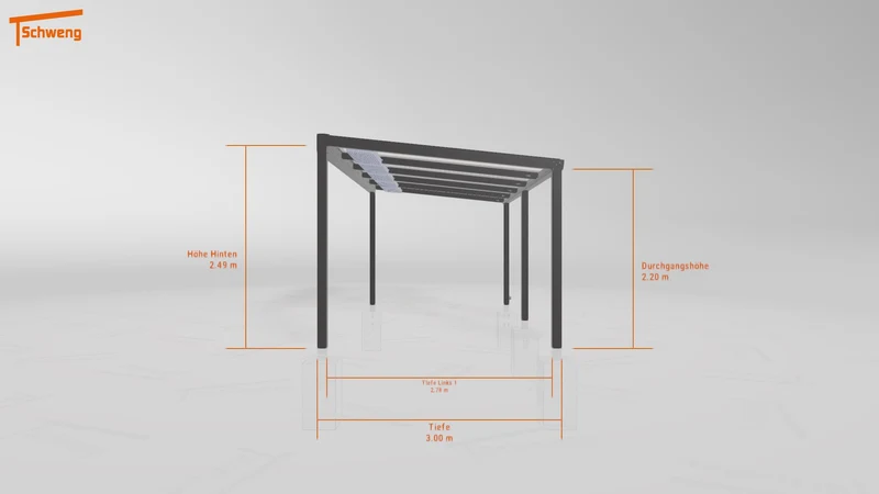 #DE Schweng Terrassenüberdachung S350 (ID zbw3vw)