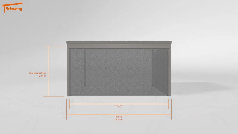 #DE Schweng Terrassenüberdachung S350 (ID ygjzxz)