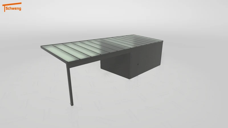 #DE Schweng Pultdachcarport S350 (ID dvndbr) #MTG