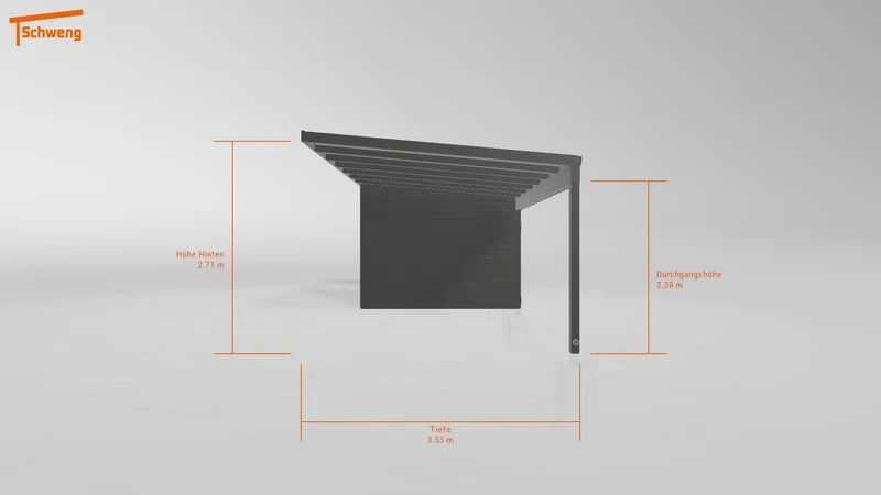 #DE Schweng Pultdachcarport S350 (ID dvndbr) #MTG